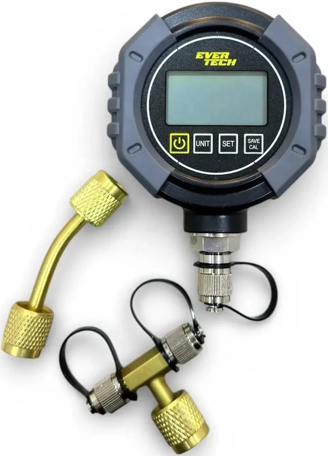 VACUOMETRO DIGITAL EVERTECH C/ADAPTADOR